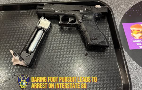 Vallejo Man Arrested After Allegedly Brandishing Firearm Replica and Igniting Freeway Chase