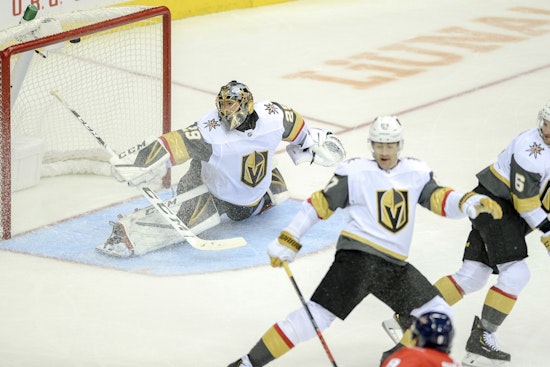 Vegas Golden Knights Glide to Sixth Straight Win with Samsonov's Shutout Against Calgary Flames