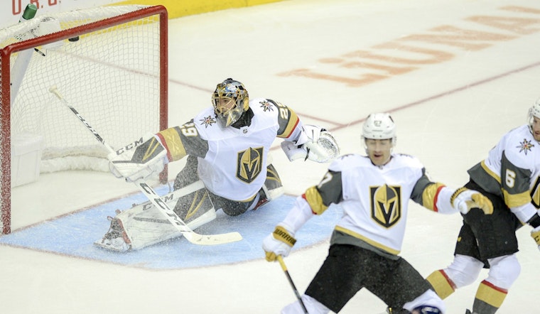 Vegas Golden Knights Glide to Sixth Straight Win with Samsonov's Shutout Against Calgary Flames
