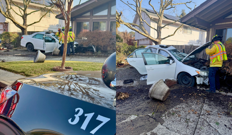 Vehicle Crashes into Home in Novato, Medical Emergency Suspected as Cause