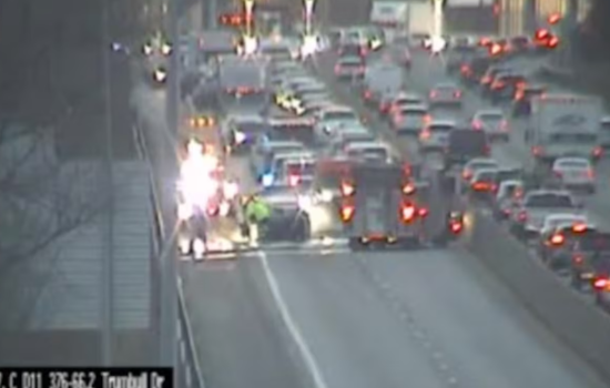Vehicle Fire on Parkway West Near Carnegie Exit Delays Morning Commute in Pittsburgh