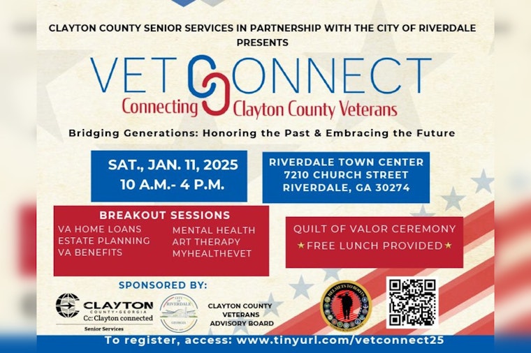 VetConnect 2025 Honors Riverdale GA Veterans with Quilts of Valor and Networking Opportunities