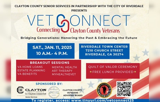 VetConnect 2025 Honors Riverdale GA Veterans with Quilts of Valor and Networking Opportunities