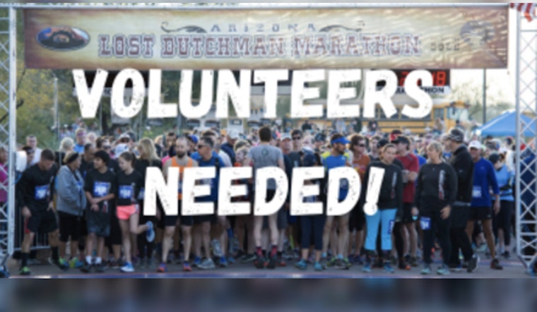 Volunteers Needed to Support Youth at the 2025 Lost Dutchman Marathon in Apache Junction