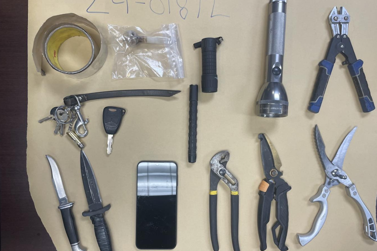 Walnut Creek Man Detained in Benicia on Suspicion of Prowling and Possession of Burglary Tools