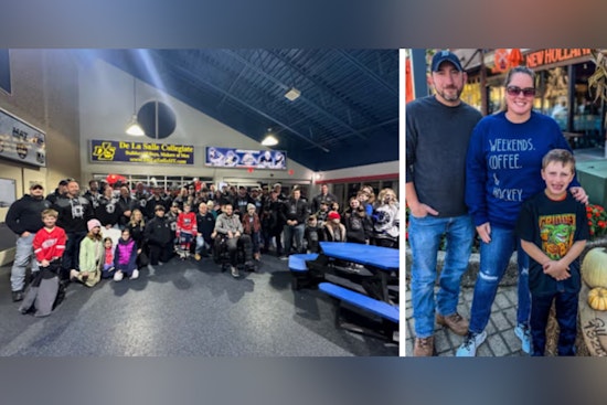 Warren Police Rally in Support of Colleague's Son at Youth Hockey Game Following Officer's Tragic Accident