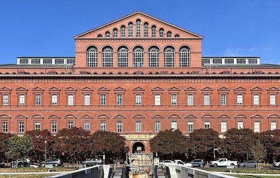 Washington D.C.'s National Building Museum Debuts 80-Foot Indoor Ice Rink for the Holidays