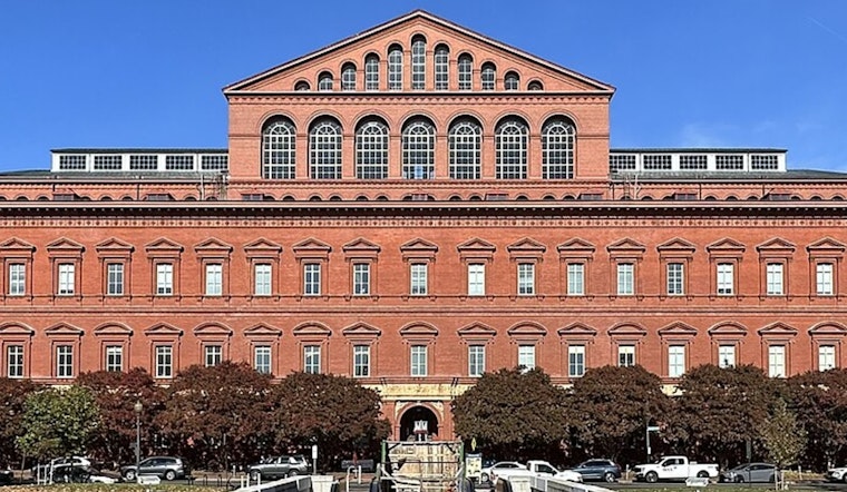 Washington D.C.'s National Building Museum Debuts 80-Foot Indoor Ice Rink for the Holidays
