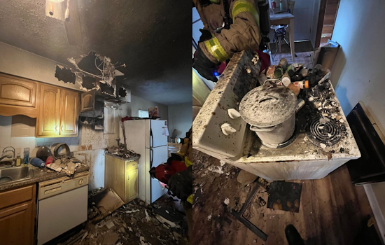 West Knox County Home Engulfed in Flames, Residents Safe After Kitchen Fire, Investigation Underway