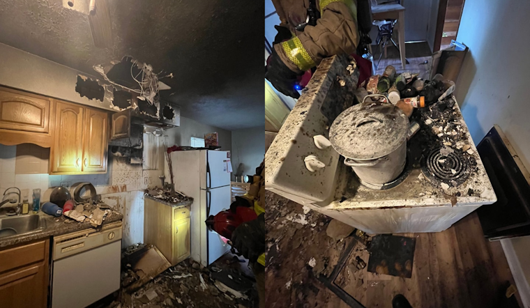 West Knox County Home Engulfed in Flames, Residents Safe After Kitchen Fire, Investigation Underway