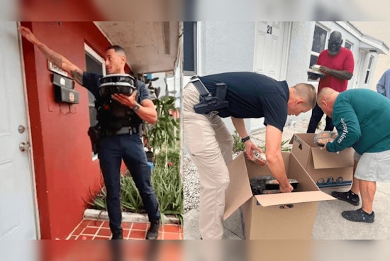 West Palm Beach Police Deliver Festive Cheer with Christmas Meal Initiative for Homebound Seniors and Families