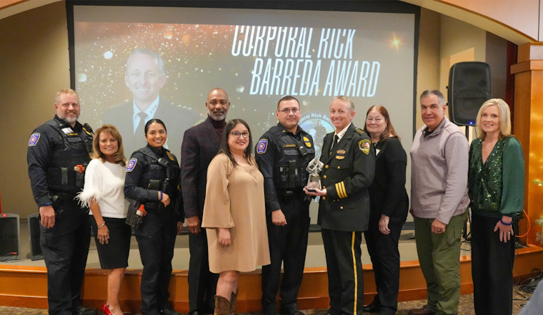 White Settlement Police Chief and Corporal Honored with 2024 Corporal Rick Barreda Award in Grapevine Ceremony