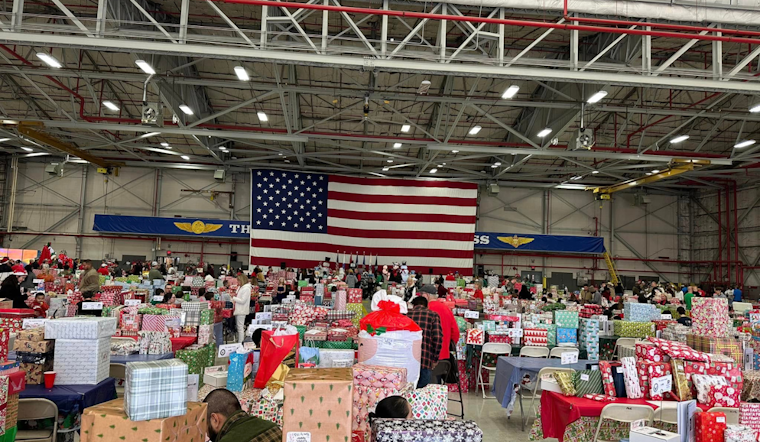 White Settlement Police Embrace Festive Spirit, Support Military Families at Annual Holiday Event