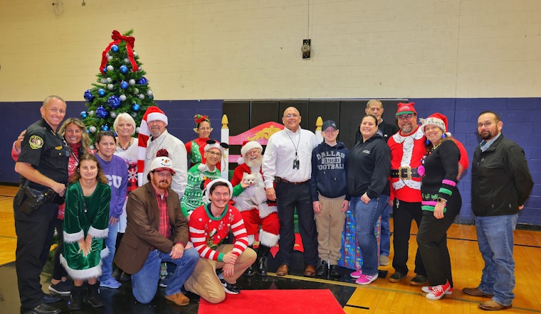 White Settlement's Polar Express Christmas Event Chugs Along Amid Rainy Weather
