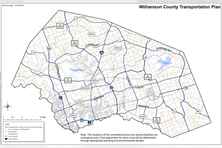 Williamson County Revises Transport Plan Route Amid Resident Concerns, Eminent Domain Fears Unaddressed