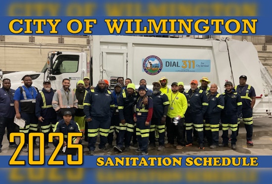 Wilmington Announces Altered New Year's Operations, Trash Pickup Continues as Government Offices Close