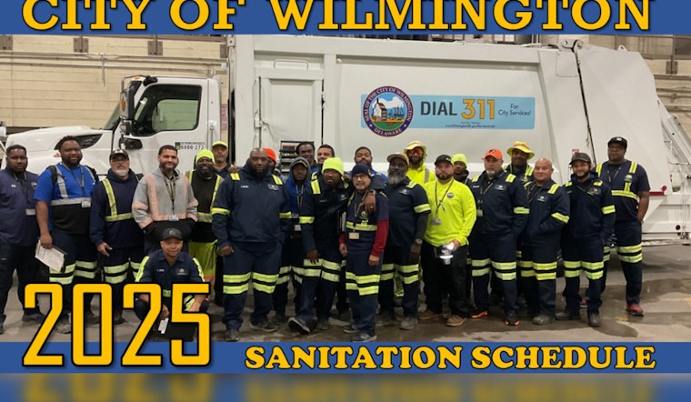 Wilmington Announces Altered New Year's Operations, Trash Pickup Continues as Government Offices Close