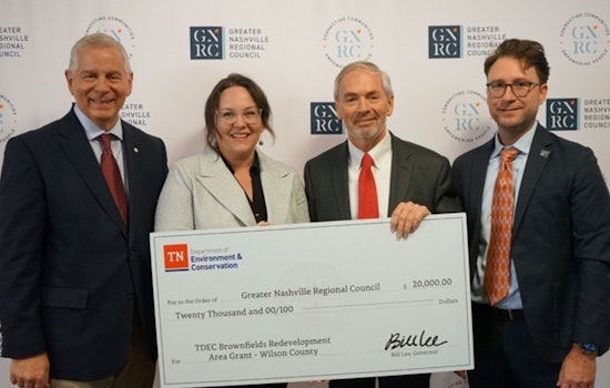 Wilson County Receives $20K for Brownfield Site Revitalization from Tennessee State Program