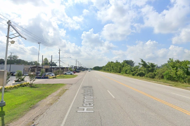 Woman Extracted from Vehicle in Trench at Highway 290 Construction Site, Flown to Hospital