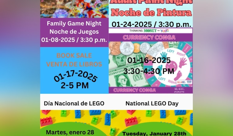 Wren Memorial Library in Siler City Unveils Free January Event Line-Up for All Ages