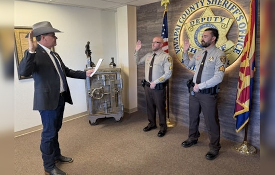 Yavapai County Sheriff's Office Promotes Two Deputies to Sergeant in Prescott Ceremony