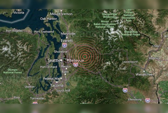 3.4 Magnitude Earthquake Rattles Western Washington, No Damages or Injuries Reported