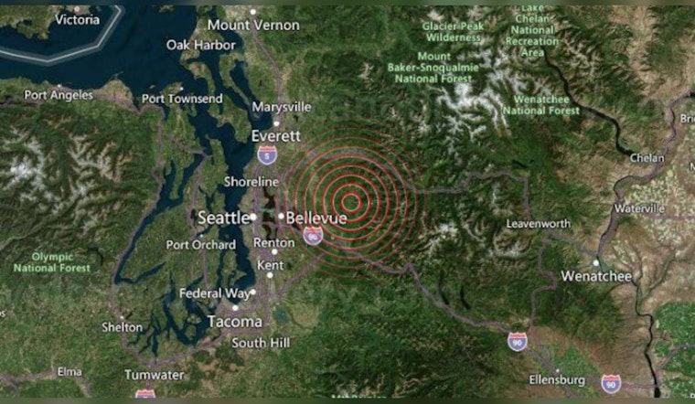 3.4 Magnitude Earthquake Rattles Western Washington, No Damages or Injuries Reported