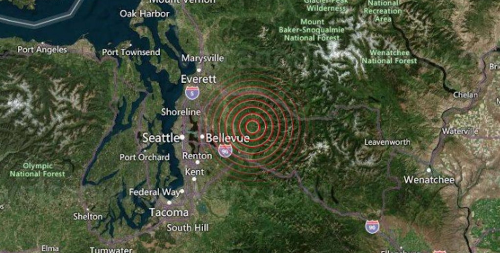 3.4 Magnitude Earthquake Rattles Western Washington, No Damages or Injuries Reported