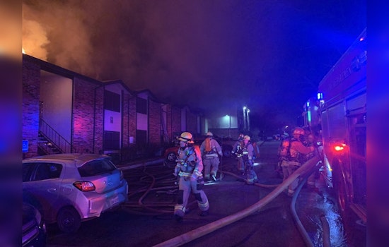 80 Firefighters Respond to South Austin Apartment Blaze, No Injuries as 22 Residents Displaced