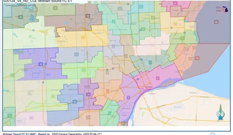 Advancement of Michigan Redistricting Saga as New House Map Awaits Judicial Review, Debate Centers on Detroit's Voting Power