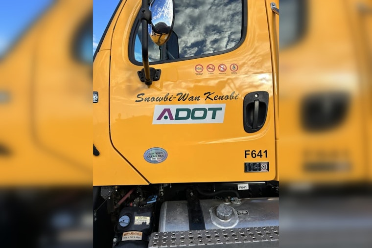 Arizona Residents Pick "Snowbi-Wan Kenobi" Among Others in ADOT’s Playful Snowplow Naming Contest