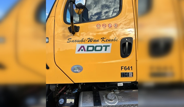 Arizona Residents Pick "Snowbi-Wan Kenobi" Among Others in ADOT’s Playful Snowplow Naming Contest