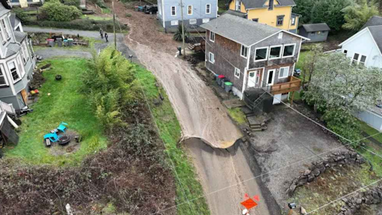 Astoria Residents Evacuated as Landslide Disrupts Utilities and Forces Home Inspections