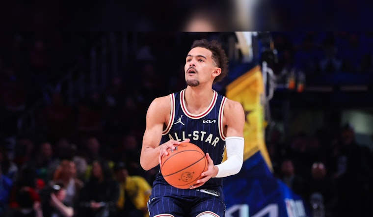 Trae young best sale all star shirt
