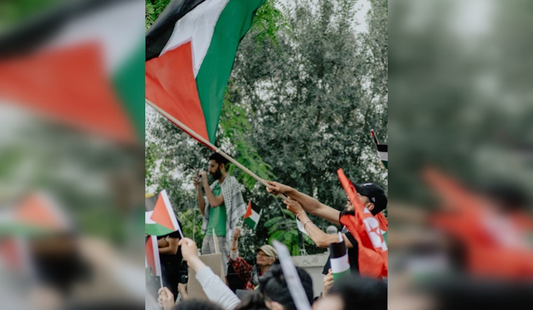 Atlanta Pro-Palestinian Protesters March to Israeli Consulate Demanding Ceasefire in Gaza