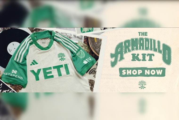 Austin FC Unveils 'Armadillo Kit,' Honoring Music History of Texas's Capital in New Soccer Jersey
