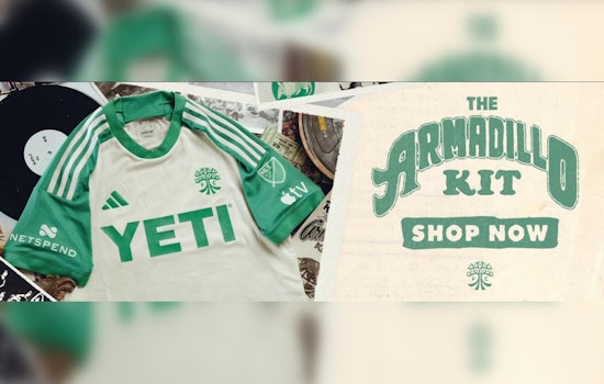 Austin FC Unveils 'Armadillo Kit,' Honoring Music History of Texas's Capital in New Soccer Jersey