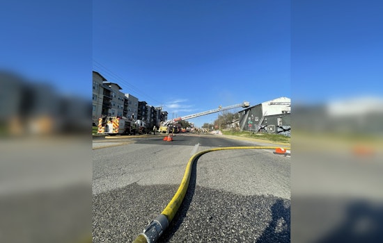 Austin Fire Department Battles Blaze at Vacant South Congress Avenue Building