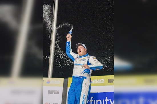 Austin Hill's Thrilling Victory at Atlanta Motor Speedway After Fuel Debacle Sidelines Teammate Jesse Love