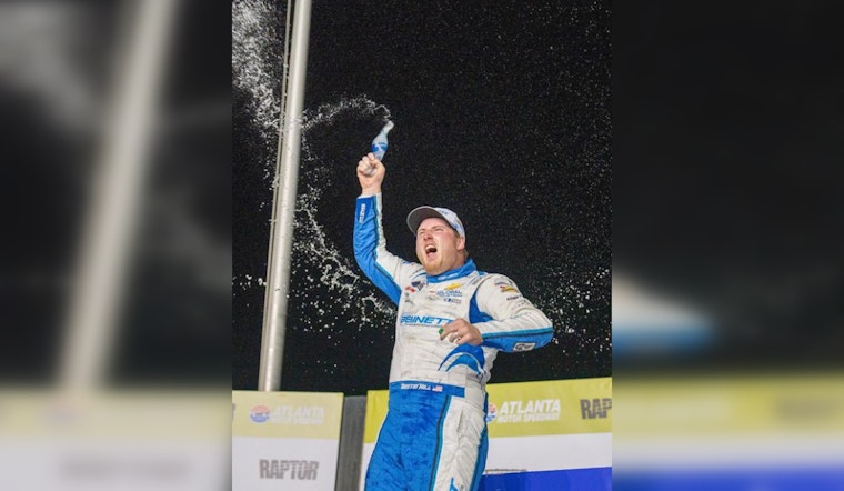 Austin Hill's Thrilling Victory at Atlanta Motor Speedway After Fuel Debacle Sidelines Teammate Jesse Love