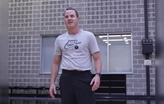 Austin Spurs Coach Channels Captain America to Celebrate RaiQuan Gray's Team USA Selection