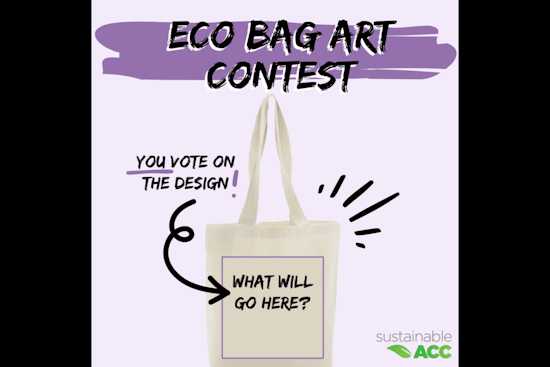 Austin Voters Invited to Select Top Eco-Bag Design in ACC's "Planet v. Plastics" Contest