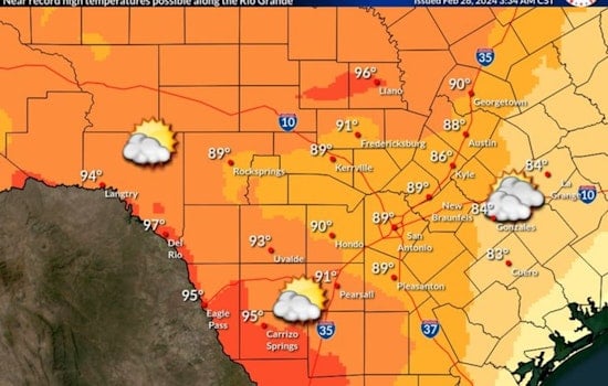 Austin's Weather on a Whiplash From Nearly 90 Degrees to Chilly 50s in a Midweek Shift
