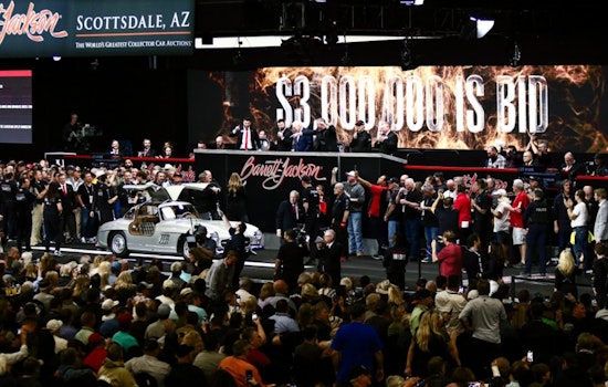 Barrett-Jackson Scottsdale Auction Revs Up Record-Breaking $207.6 Million in Sales with 1956 Mercedes Gullwing Taking the Lead