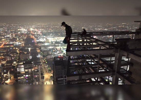 BASE Jumpers Arrested as LAPD Cracks Down on Illegal Activity at Vandalized Downtown LA Skyscraper