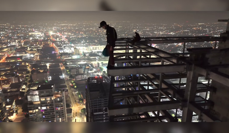 BASE Jumpers Arrested as LAPD Cracks Down on Illegal Activity at Vandalized Downtown LA Skyscraper