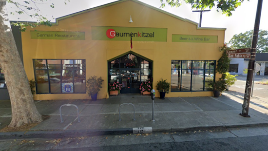 Berkeley's Beloved German Eatery Gaumenkitzel to Close Amid Staffing Challenges