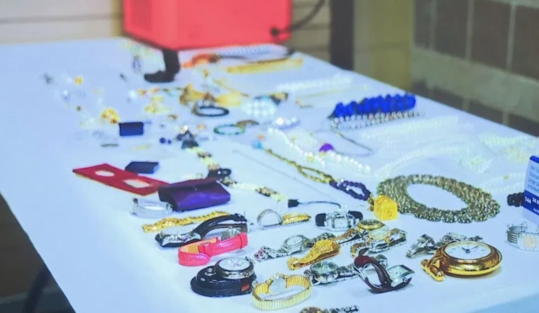 Bexar County Sheriff Arrests Contractor Suspected of High-End Burglaries, Recovers Over 1,000 Stolen Jewelry Items