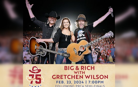 Big & Rich, Gretchen Wilson to Perform at San Antonio Stock Show & Rodeo's 75th Anniversary