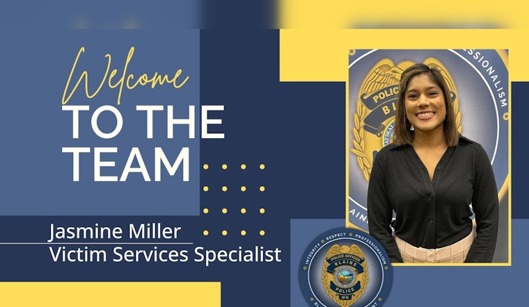 Blaine Police Department in Minnesota Enhances Victim Support with New Specialist, Jasmine